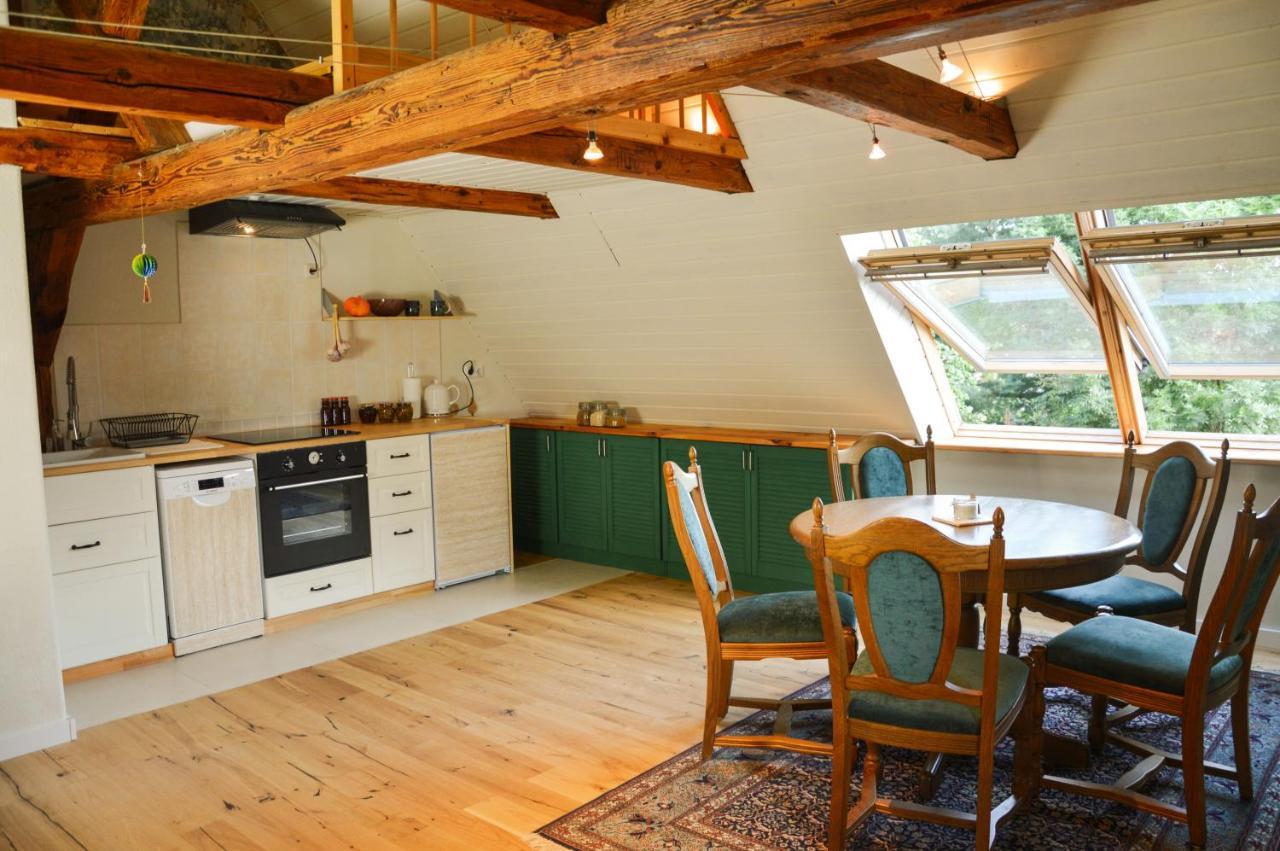 Naturferienwohnung Schopstal Kunnersdorf Bagian luar foto
